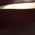 Calfskin Matelasse Small GG Marmont Shoulder Bag Rosso Ancora