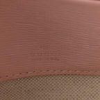 X PIKARAR Textured Dollar Calfskin Animal Print Mini Ophidia Top Handle Bowler Bag Pink Multicolor