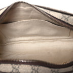 Soft GG Supreme Monogram Medium Ophidia Belt Bag Dark Brown