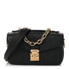 Empreinte Pochette Metis East West Black
