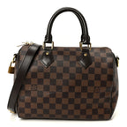 Damier Ebene Speedy Bandouliere 25