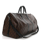 Monogram Macassar Keepall Bandouliere 55