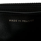 Caviar Quilted Boy Wallet On Chain WOC Black