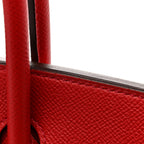 Epsom Birkin 30 Rouge Casaque