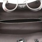 GG Supreme Monogram Emblem Medium Tote Bag  Beige Silver