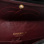 Aged Calfskin Quilted 2.55 Reissue 226 Flap Black