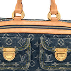 Monogram Denim Neo Speedy Blue