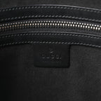 GG Supreme Monogram Caleido Web Briefcase Black