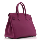 Togo Birkin 30 Rose Pourpre