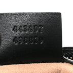 Calfskin Matelasse Small GG Marmont Shoulder Bag Black