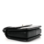 Lambskin Quilted Small Trendy CC Dual Handle Flap Bag Black