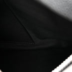 Soft Grained Calfskin Vertical T-Pocket Crossbody Bag Black