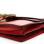 Dollar Calfskin Swarovski Crystal Small Dionysus Shoulder Bag Hibiscus Red