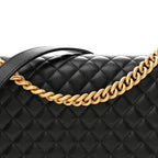 Caviar Quilted New Medium Boy Flap Black
