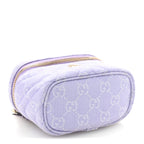 Denim GG Monogram Nano GG Marmont Vanity Bag Light Purple