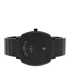 PVD Stainless Steel 38mm Grip Quartz Watch Black