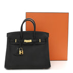 Togo Birkin 25 Black